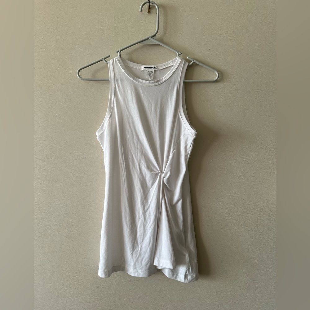 Womens Athleta white tank xxs